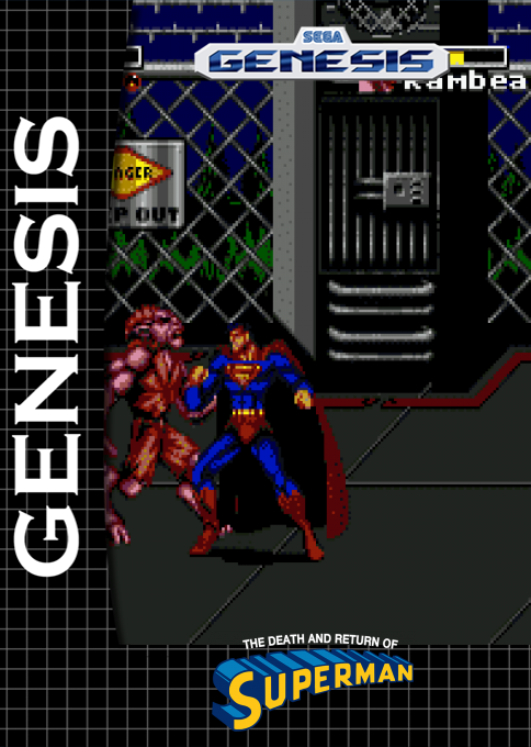 Death And Return Of Superman, The — box-2D (SS)
