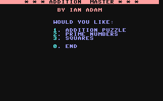 Addition Master — ss (WOR)