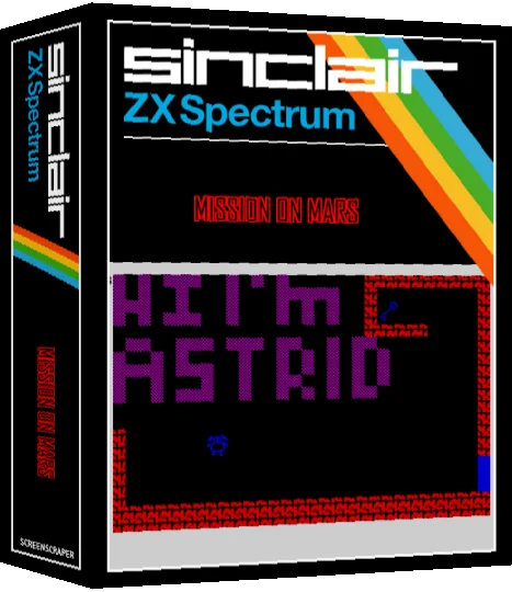 Mission On Mars — box-3D (SS)
