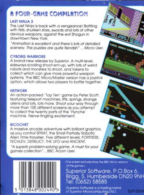 Cyborg Warriors — box-2D-back (WOR)