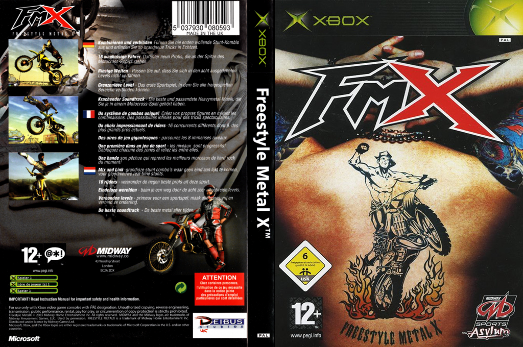 Freestyle Metal X — box-texture (EU)