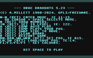 Orac Draughts — sstitle (WOR)