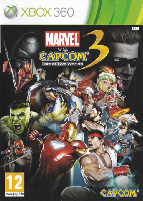 Marvel vs. Capcom 3 - Fate of Two Worlds — box-2D (UK)