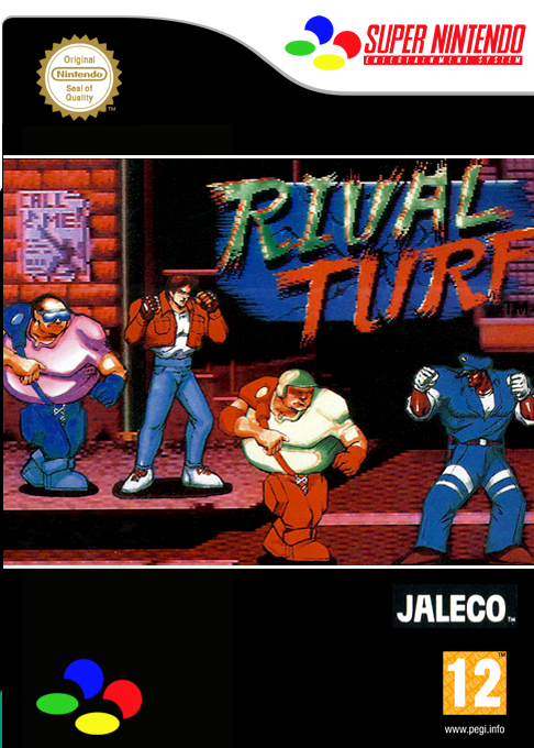 Rival Turf! — box-2D (EU)