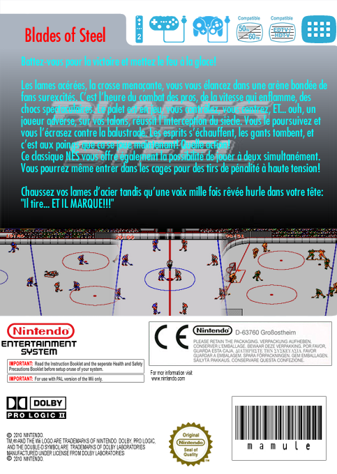 Blades Of Steel — box-2D-back (FR)