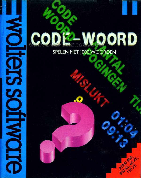Code-woord box art