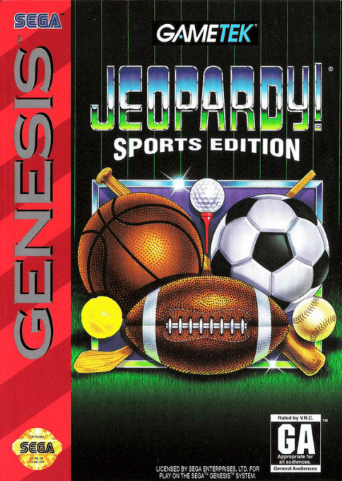 Jeopardy! Sports Edition box art