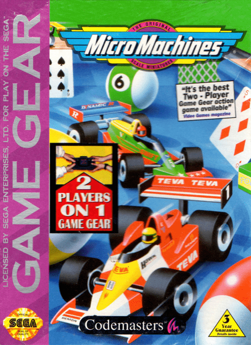 Micro Machines box art