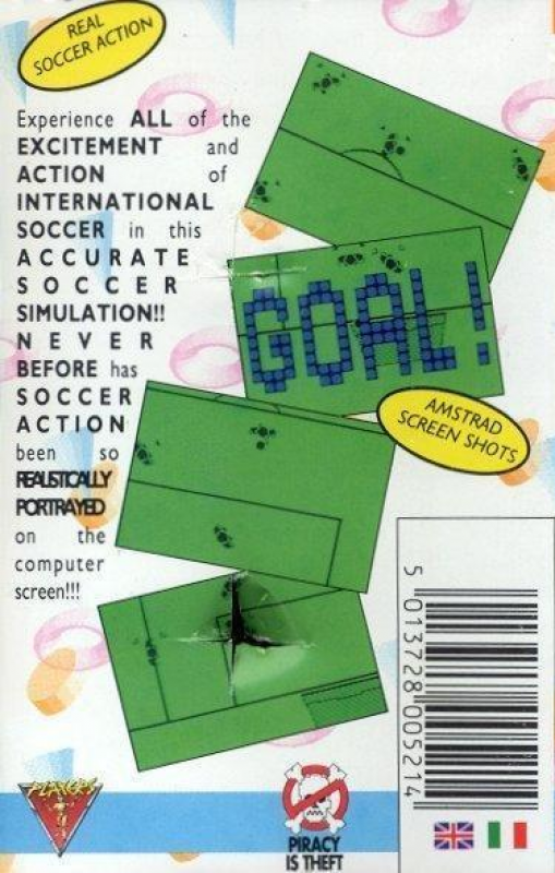 European Soccer Challenge — box-2D-back (EU)