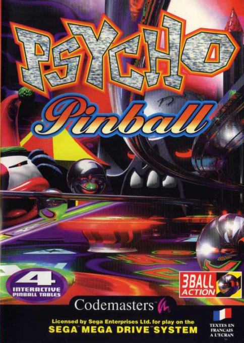 Psycho Pinball — box-2D (FR)