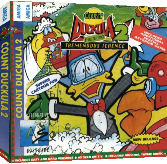 Count Duckula 2 Featuring Tremendous Terence — box-3D (CUS)