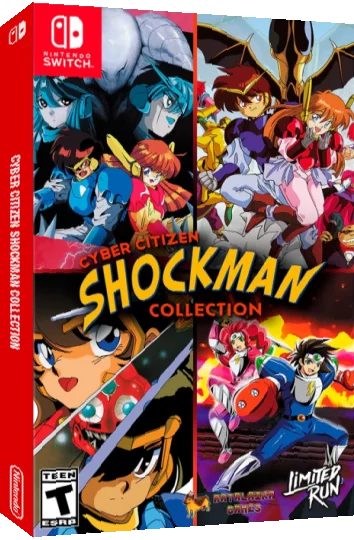 Cyber Citizen Shockman Collection — box-3D (US)