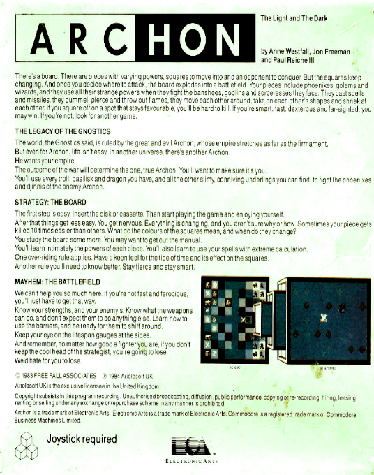 Archon — box-2D-back (EU)