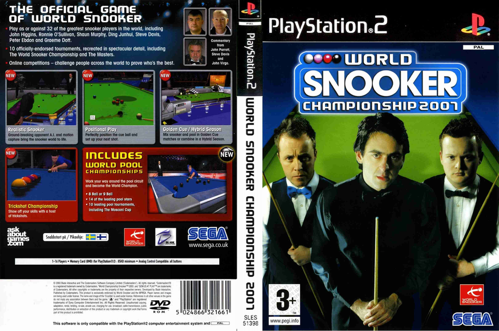 World Snooker Championship 2007 — box-texture (EU)