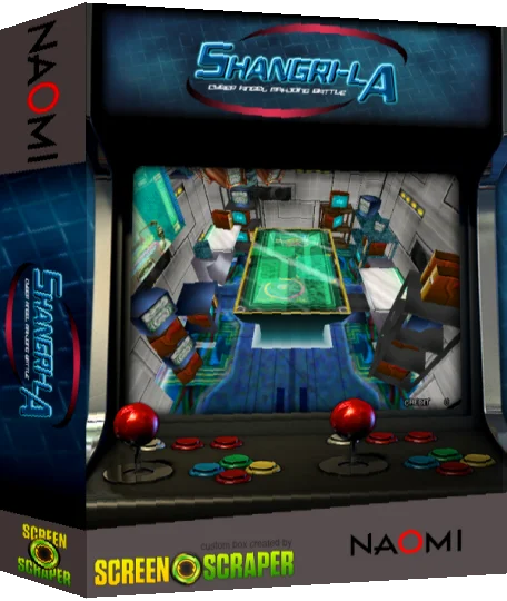 Dengen Tenshi Taisen Mahjong Shangri-La — box-3D (SS)