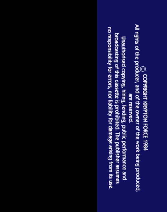 Quasar Zone — box-2D-back (EU)