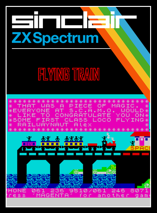 Flying Train box art