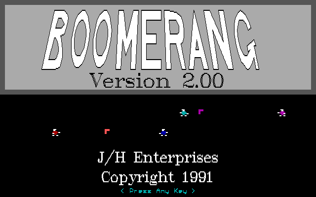 Boomerang box art