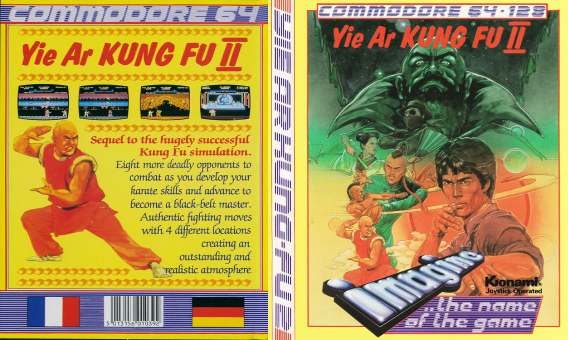 Yie Ar Kung-Fu 2 — box-texture (EU)