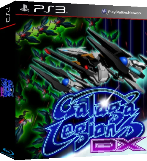 Galaga Legions DX — box-3D (WOR)