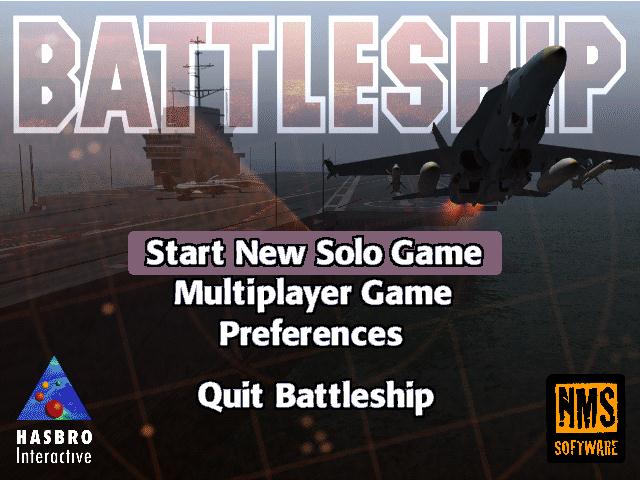 Battleship: The Classic Naval Warfare Game — sstitle (WOR)