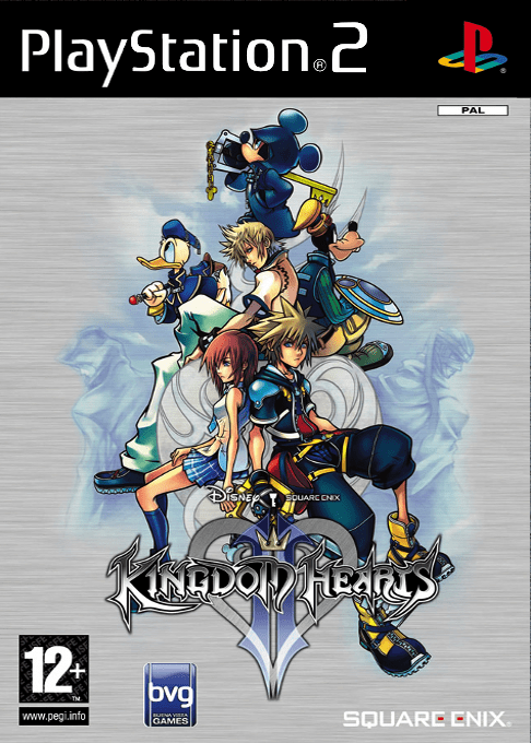 Kingdom Hearts II — box-2D (FR)