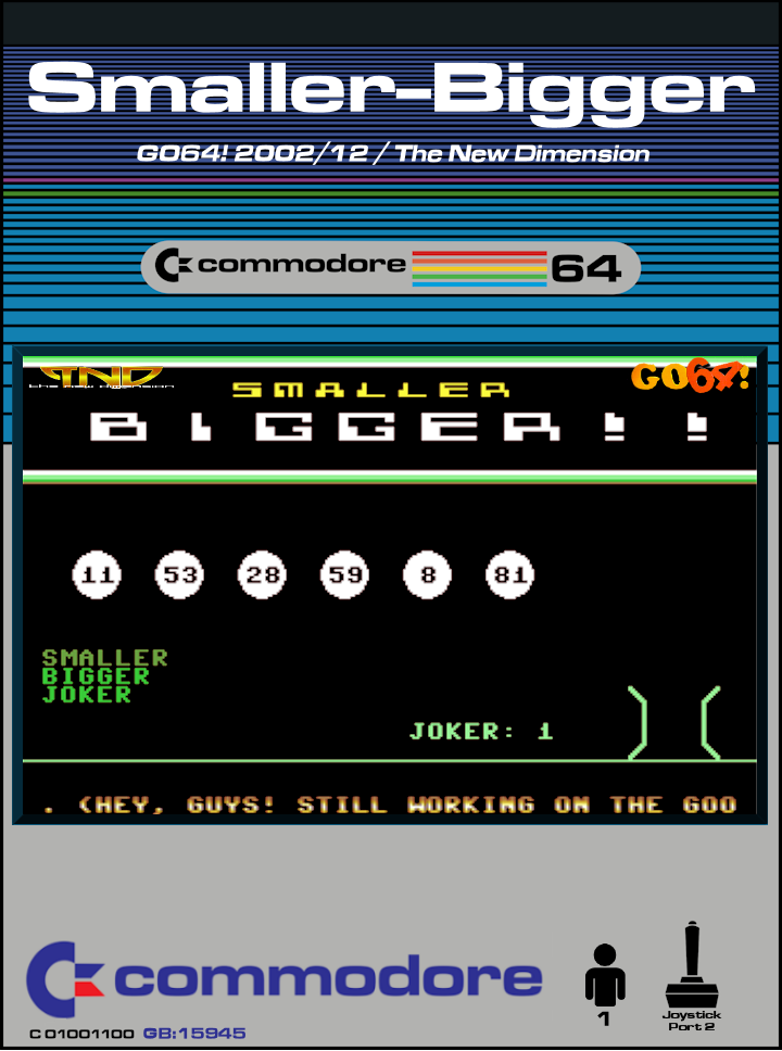 Smaller-Bigger box art