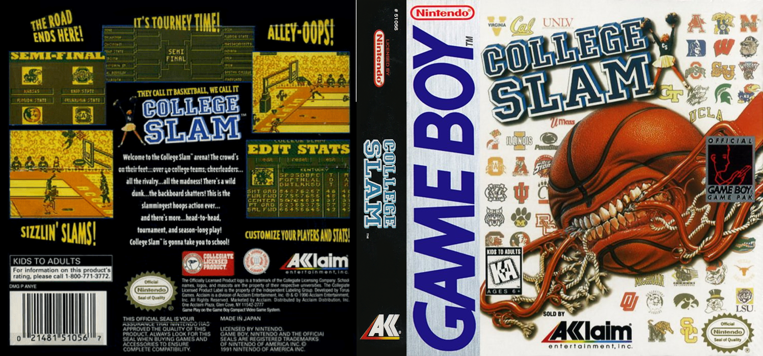 College Slam — box-texture (US)