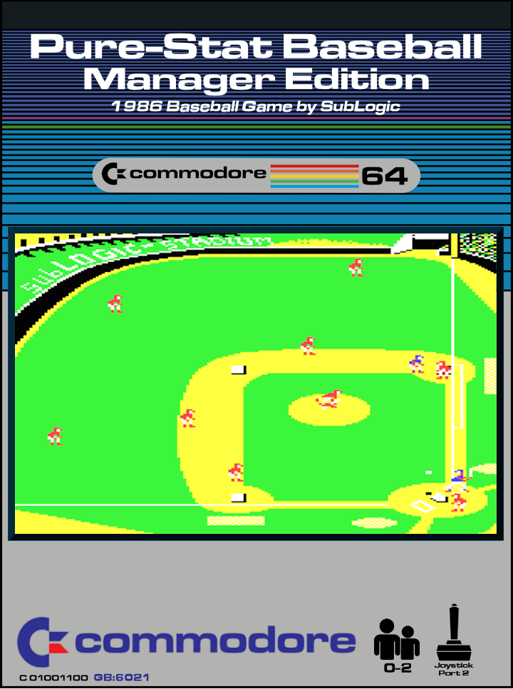 Pure-Stat Baseball : Manager Edition box art