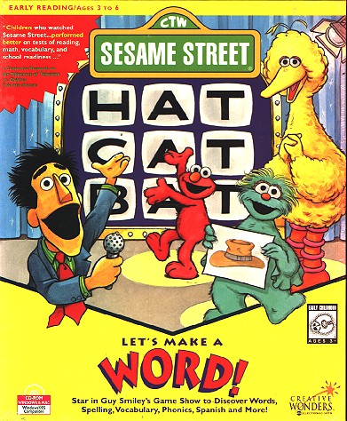 Sesame Street: Let's Make a Word! box art