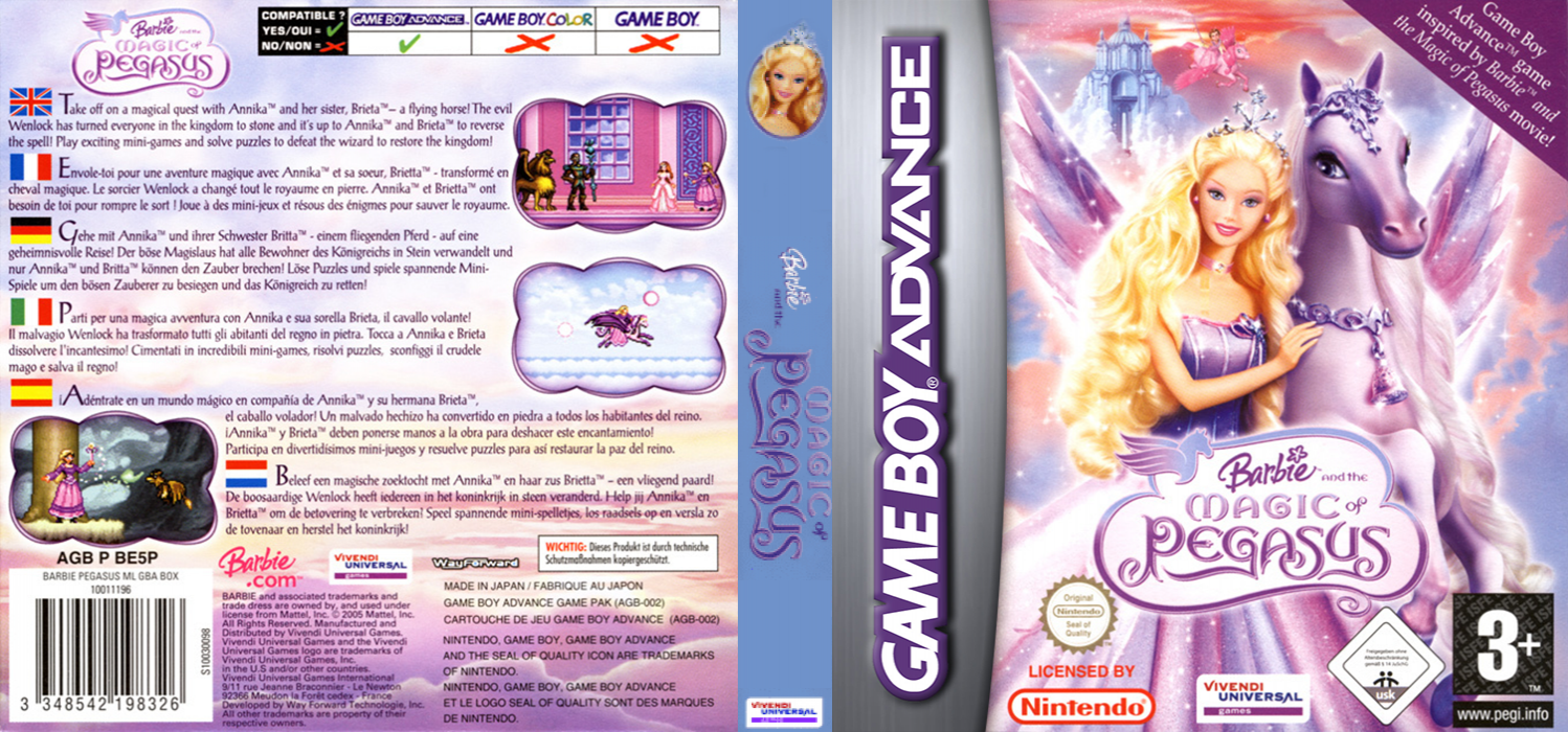 Barbie and the Magic of Pegasus — box-texture (EU)