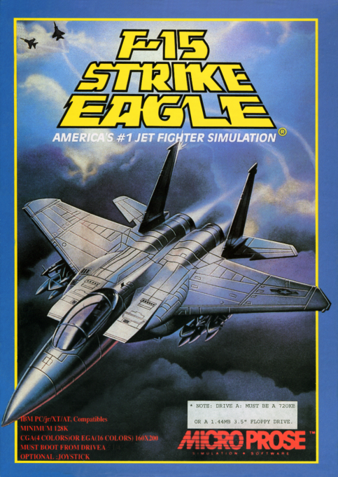 F-15 Strike Eagle box art