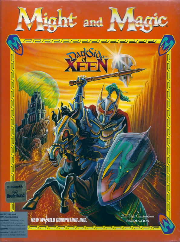Might And Magic - Darkside Of Xeen — box-2D (FR)