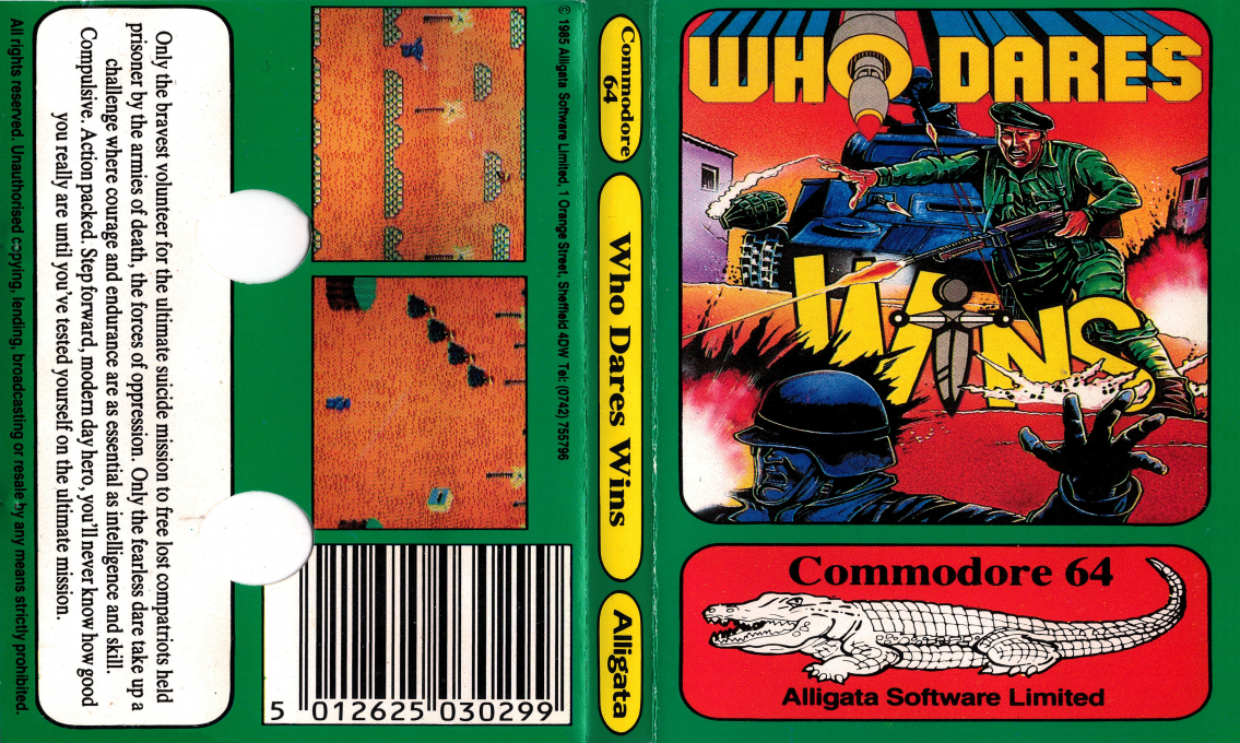 Who Dares Wins — box-texture (EU)
