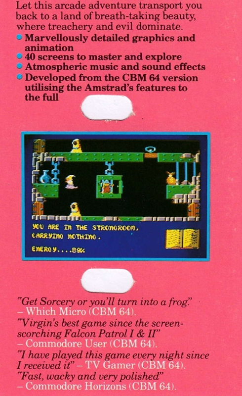 Sorcery — box-2D-back (EU)