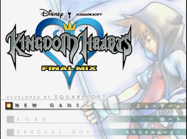 Kingdom Hearts - Final Mix — sstitle (JP)