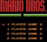 Nes Conversion - Mario Bros — sstitle (WOR)