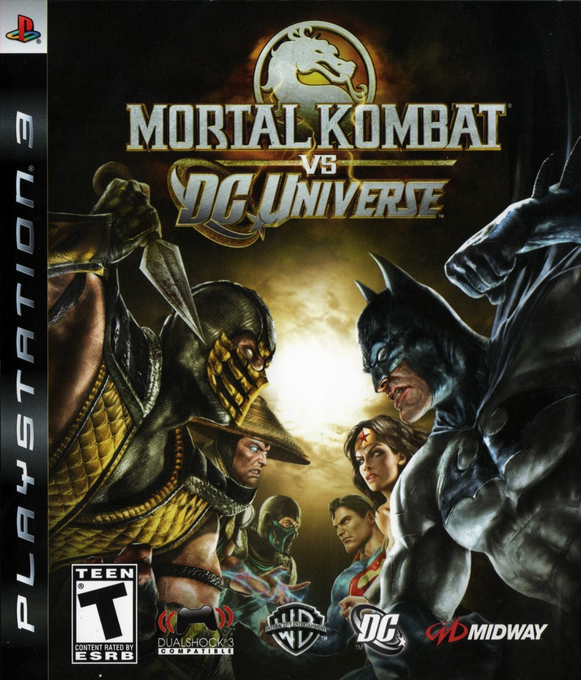Mortal Kombat vs. DC Universe box art
