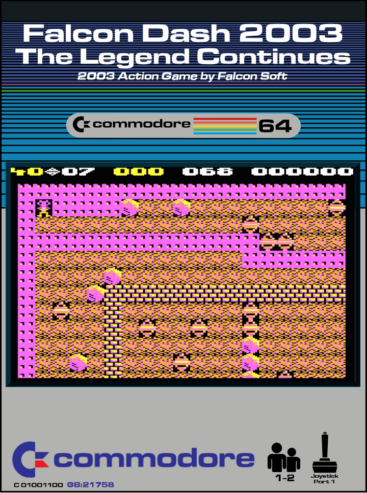 Falcon Dash 2003 : The Legend Continues box art