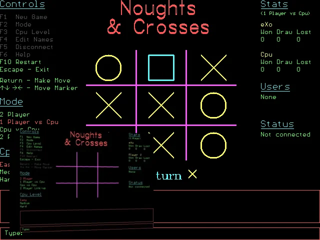 Noughts & Crosses — mixrbv2 (WOR)