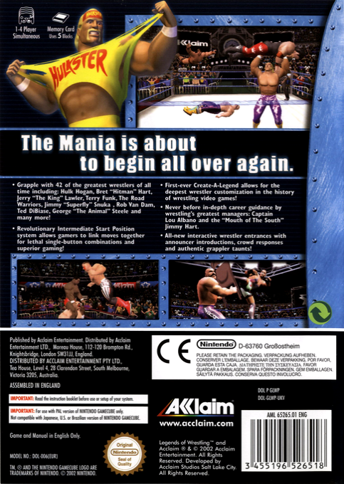 Legends of Wrestling — box-2D-back (EU)