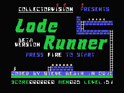 Lode Runner — sstitle (WOR)