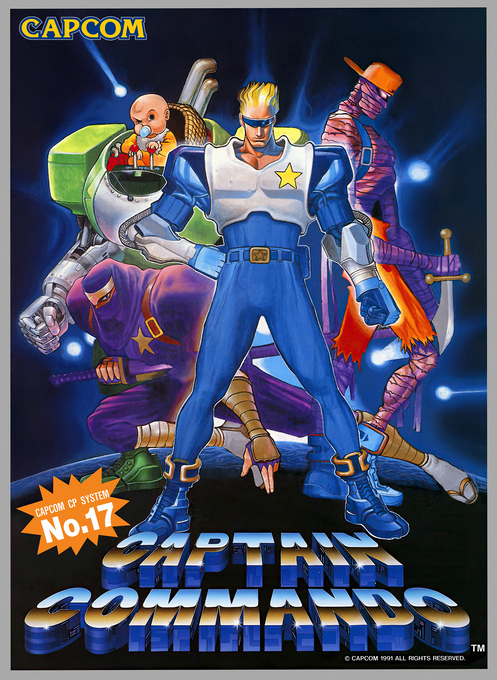 Captain Commando — box-2D (EU)