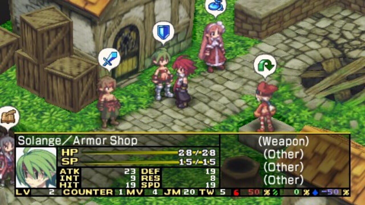 Disgaea 2 - Dark Hero Days - 7 - Hanako — screenshot (WOR)