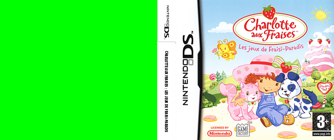 Strawberry Shortcake - Strawberryland Games — box-texture (FR)