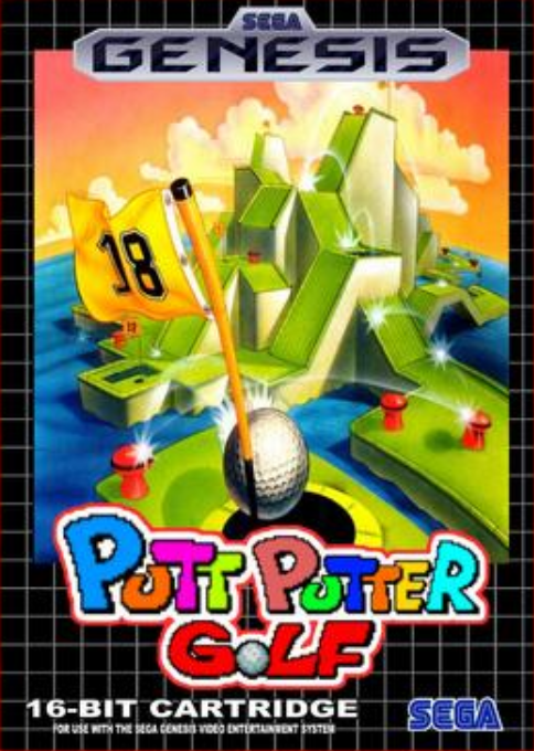 Putter Golf box art