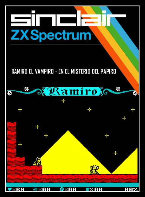 Ramiro el Vampiro: en el Misterio del Papiro box art