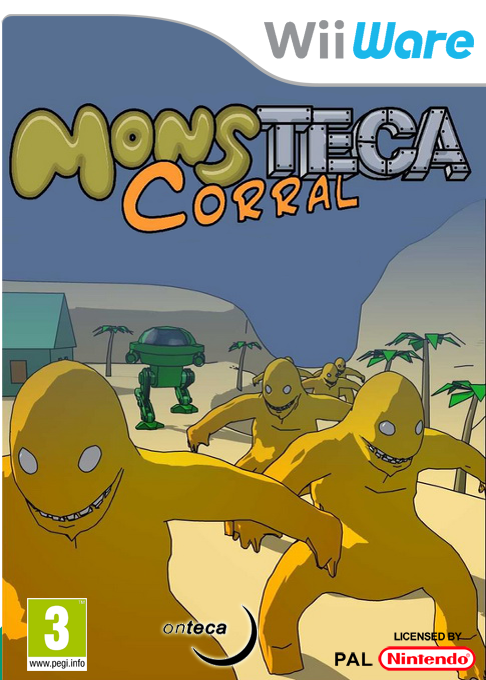 Monsteca Corral Monsters Vs Robots — box-2D (EU)