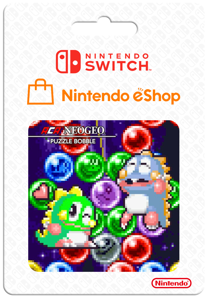 Aca Neogeo Puzzle Bobble — support-2D (CUS)