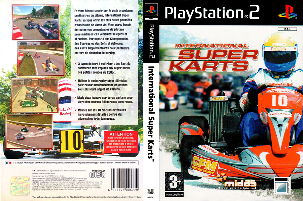 International Super Karts — box-texture (FR)
